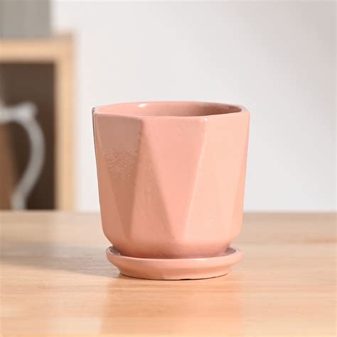 Diamond Ceramic Pot – Ugaoo