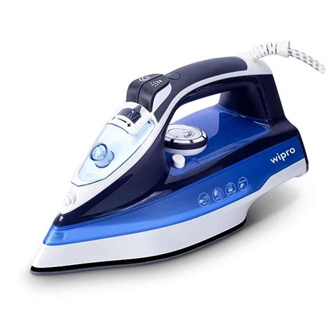 Buy Wipro 2200 watts Heavy Duty Steam Iron, 300ml Water Tank, Anti Calc ...