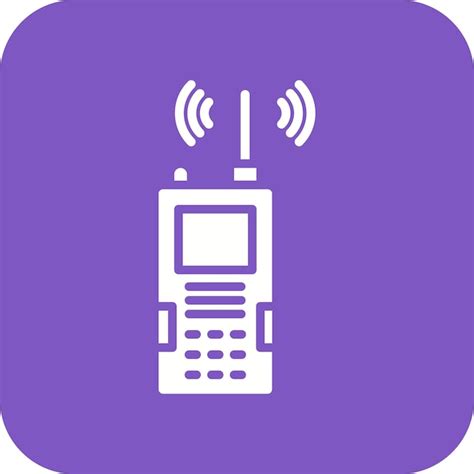 Walkie talkie vector icon can be used for crime and law iconset ...