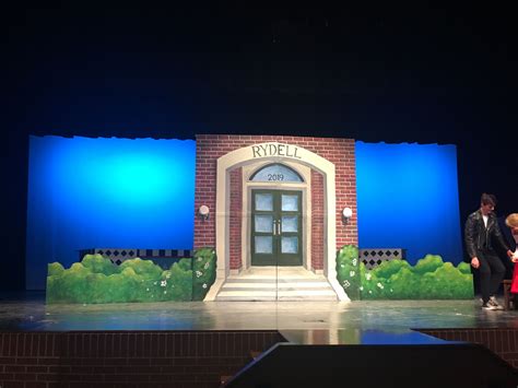 RYDELL High theatre flats for Grease the Musical. Lovejoy High School ...