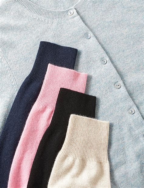 Buy Pure Cashmere Crew Neck Cardigan at Marks & Spencer