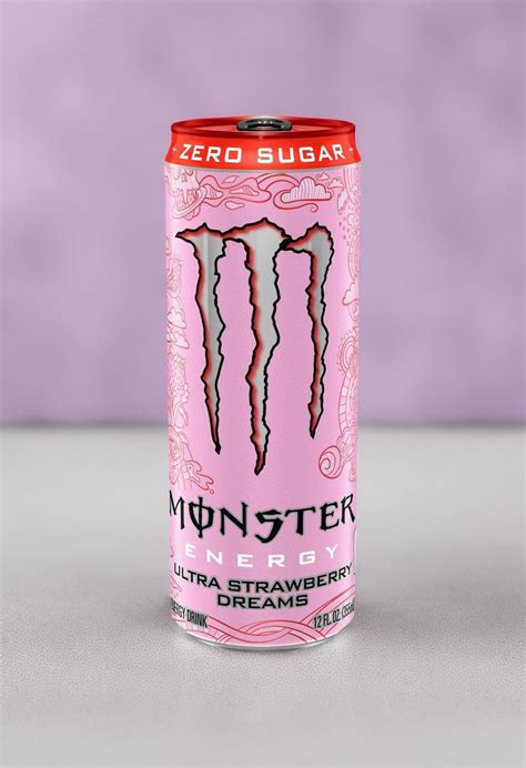 Monster Ultra Strawberry Dreams Energy Drink - 12 fl oz Can in 2025 ...