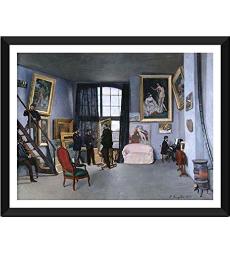 Tallenge Old Masters Collection - Bazille's Studio by Fr?d?ric Bazille ...