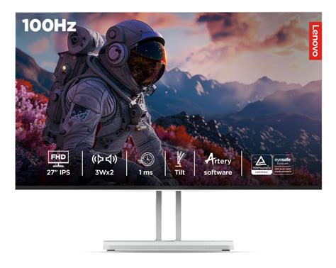 Lenovo L-Series 27 inch (68.5cm) FHD IPS Monitor| 100Hz, 1ms, FreeSync ...