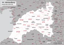 Image result for Sy Postcode Map