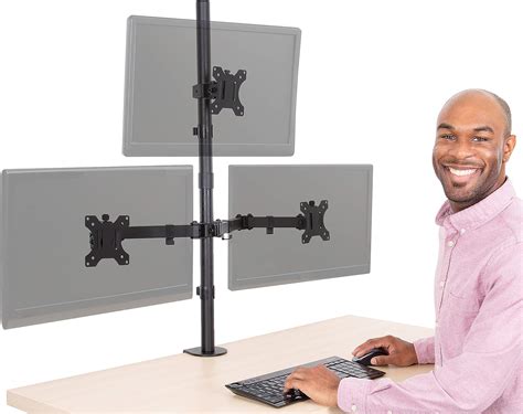 Stand Steady 3 Monitor Mount Desk Stand | Clamp-On India | Ubuy