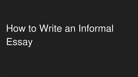 Informal Essay Topics 的图像结果