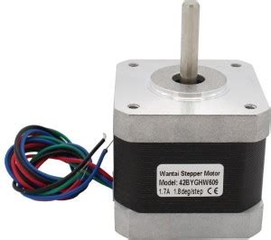 EMERGING TECHNOLOGIES Stepper Motor 42BYGHW609 56 Oz-in 40 mm 1.7A CE ...