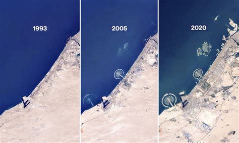 Video: A satellite time-lapse of Dubai's transformation over the past three decades: Digital ...