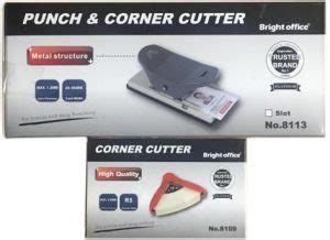Paper Punch And Corner Cutter Exporter and Supplier from Delhi India