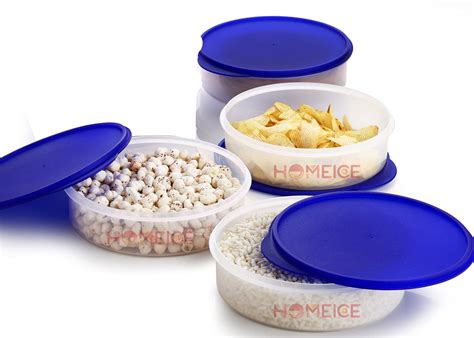 Buy HOMEICE Multi-Purpose Storage Round Container Best for Roti, Papad ...