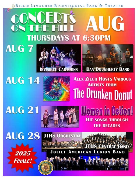 ??FREE Concerts on the Hill - 51st Season!, 201 W Jefferson St, Joliet ...