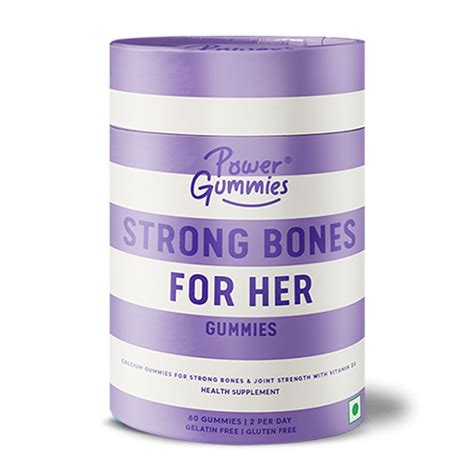 Strong Bones for Her Gummies - Power Gummies
