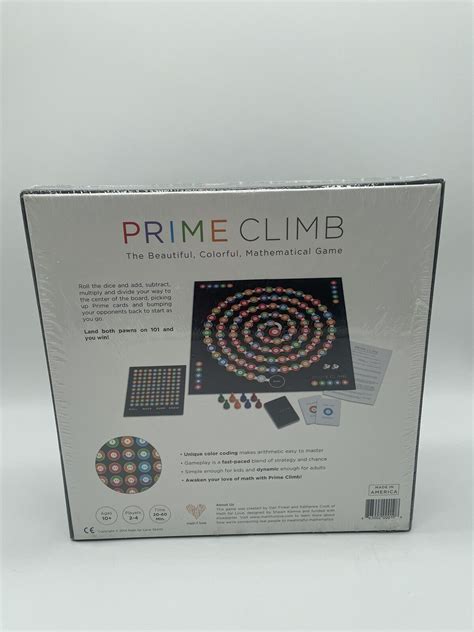 Math for Love Prime Climb Mathematical Game (2014) for sale online | eBay