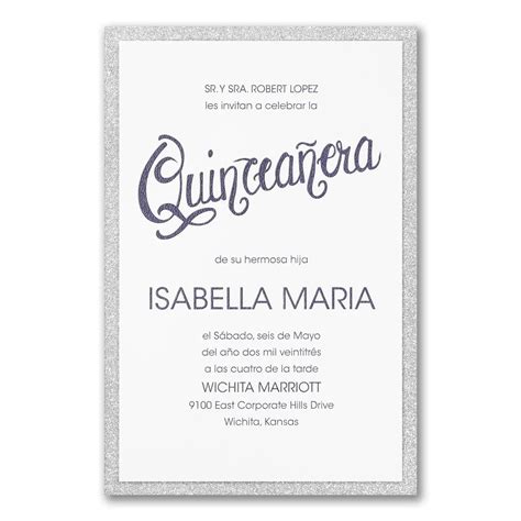 Invitations Templates For Quinceaneras In Spanish at Ella Hogarth blog