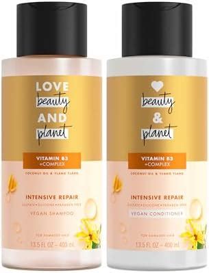 Love Beauty And Planet Shampoo and Conditioner, Coconut Oil & Ylang ...