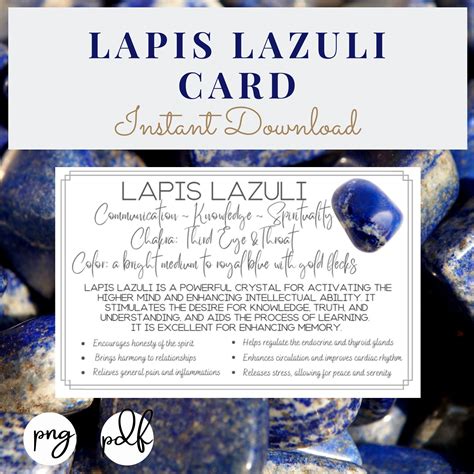 Lapis lazuli gemstone benefits online