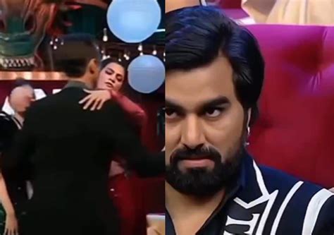 Armaan Malik's angry look as Ranvir Shorey kisses and hugs Kritika ...
