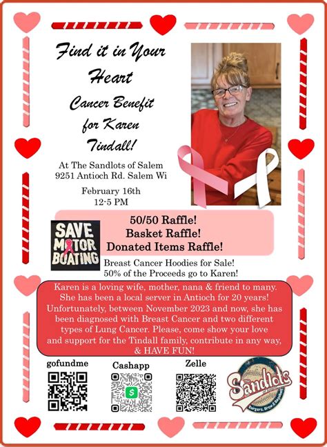 Cancer Benefit for Karen! , 9251 Antioch Road, Salem, WI, 16 February ...