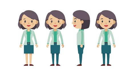 Cartoon Front Back Left 的图像结果