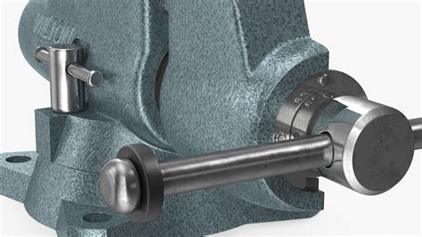 3D Wilton Bench Vise Cross Section Rigged model | 3D Molier International