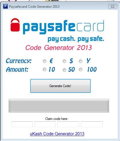 Image result for Paysafecard Generator Scam
