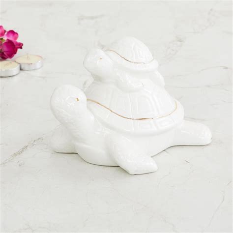 Buy Brighton Ceramic Turtle Pair Figurine from Home Centre at just INR ...