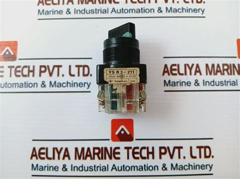 Yongsung Ysr 3-211 Rotary Selector Switch – Aeliya Marine Tech®