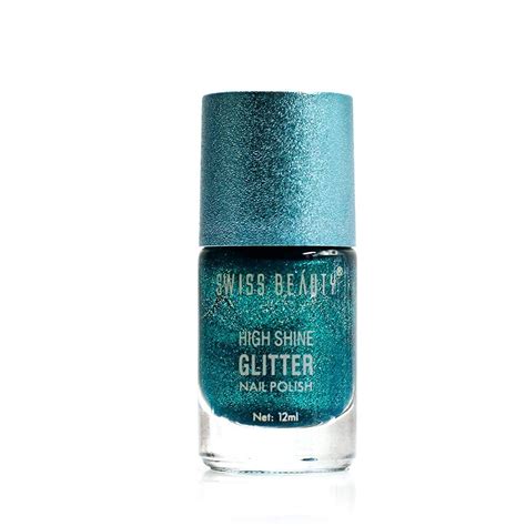 Buy SWISS BEAUTY Sb-Ms60 High Shine Glitter Finish Nail Polish Shade 09 ...
