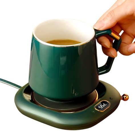 Drumstone (𝐋𝐢𝐦𝐢𝐭𝐞𝐝 𝐓𝐨𝐝𝐚𝐲) USB Cup Warmer, Fast Heating Beverage Plate ...