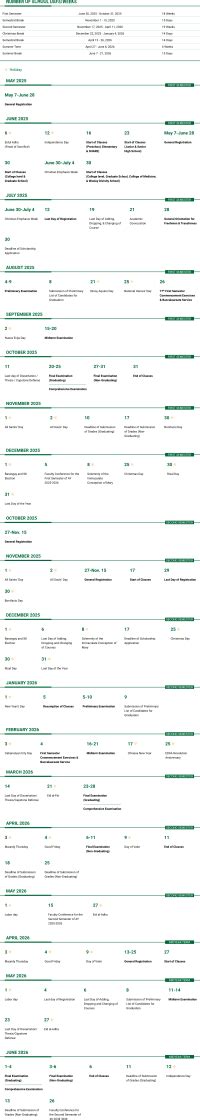 ACADEMIC CALENDAR 2025-2026 - Wesleyan University Philippines