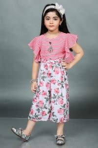 Barkat Floral Print Girls Jumpsuit - Buy Barkat Floral Print Girls ...