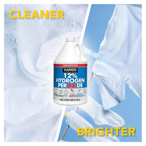 Harris 12% Concentrated Hydrogen Peroxide (128 oz)