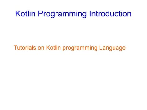 Image result for Kotlin Programming Tutorials