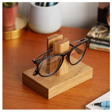 ZYNTIX Wooden Specs Holder - Useful Gifts for Men, Thoughtful and ...