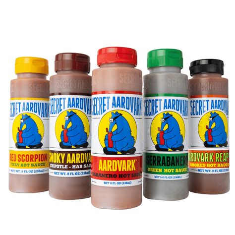 Welcome to the Secret Aardvark Hot Sauce Website