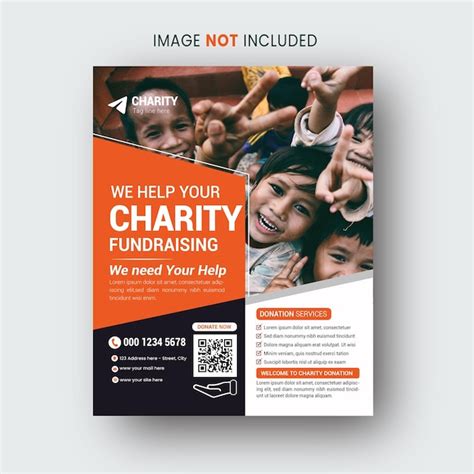 Donation Flyer Examples 的图像结果