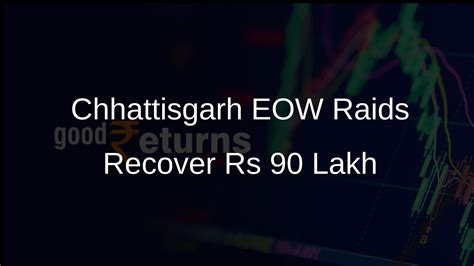 Chhattisgarh EOW Conducts Raids in Liquor Scam, Recovers Rs 90 Lakh ...