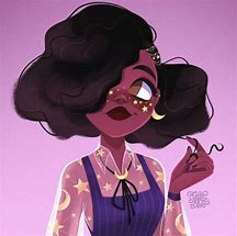 Image result for Aesthetic Art Black Girl Cartoon