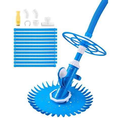 VEVOR Suction Pool Cleaner, Automatic Pool Vacuum Cleaner, Suction Side Automatic Pool Cleaner ...