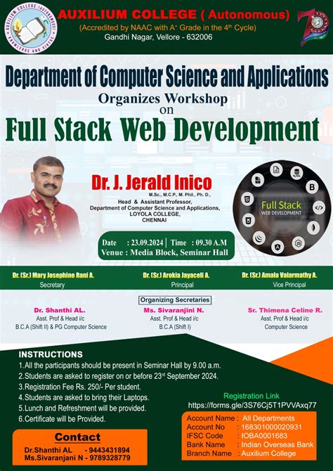 AUXILIUM COLLEGE (AUTONOMOUS)