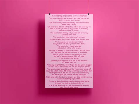 Gloria's Speech Poster, Barbie Movie - Etsy