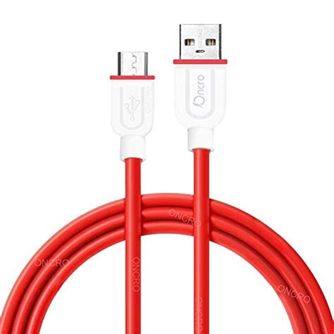 ONCRO® Data Cables Fast Charging, PVC Red Original Data Cables for ...