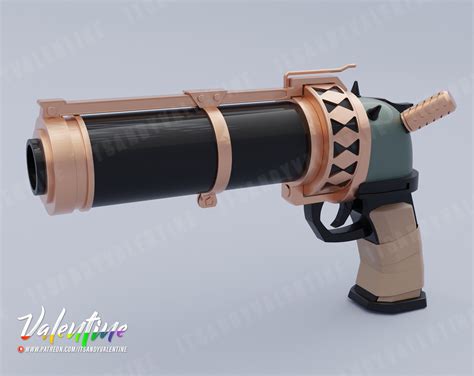 3D file Jinx’s Zapper Pistol – Arcane / League of Legends 🔫 ・3D print design to download・Cults