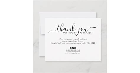 Business Logo Thank You Cards 的图像结果