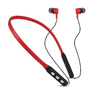 MoPro Ear Buds Neck Band - Freedom M200 - Bright Red, Bluetooth Version ...