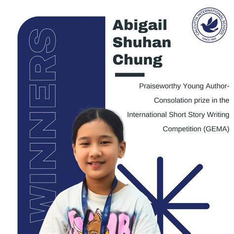 Abigail Shuhan Chung - Calcutta International School