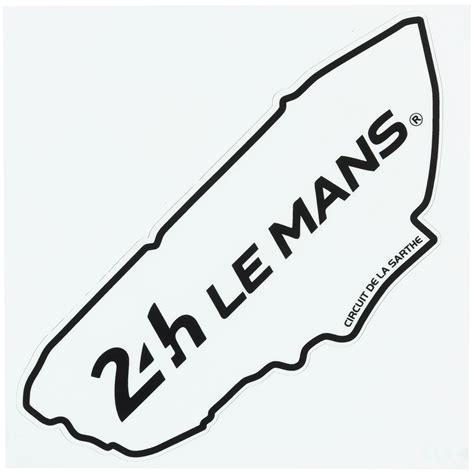 Sticker Circuit De La Sarthe - 24H Le Mans
