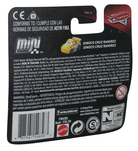 Buy Disney Cars Movie Mini Racers (2017) Dinoco Cruz Ramirez Die-Cast ...