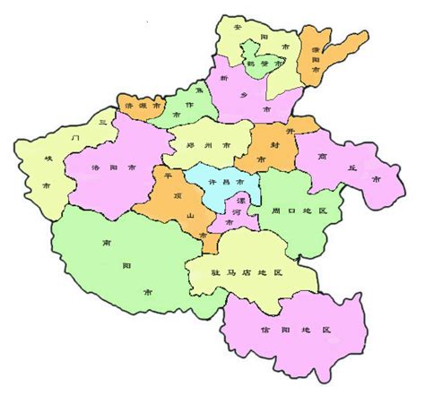 河南省地图图片_河南省地图图片下载